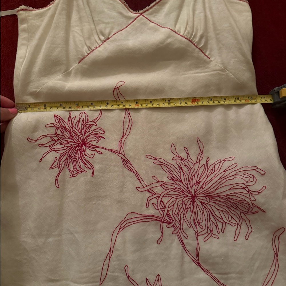 Vintage BCBG Maxazria Linen Sundress - Picture 11 of 12